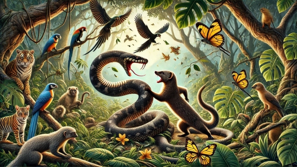 Why Snakes and Mongoose Became Natural Enemies in Tamil