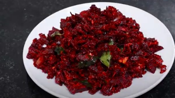 Beetroot Poriyal How To Make a Simple And Tasty Beetroot Poriyal Recipe
