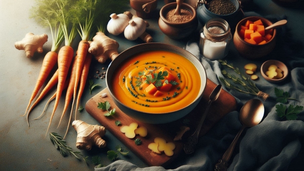 Ginger Carrot Soup How to Prepare Ginger Carrot Soup