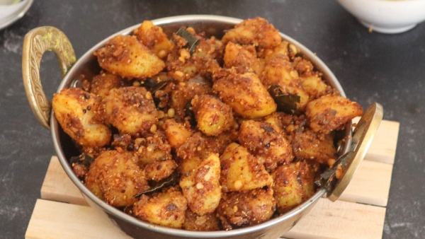 Chettinad Potato Fry How To Make a Chettinad Potato Varuval Recipe