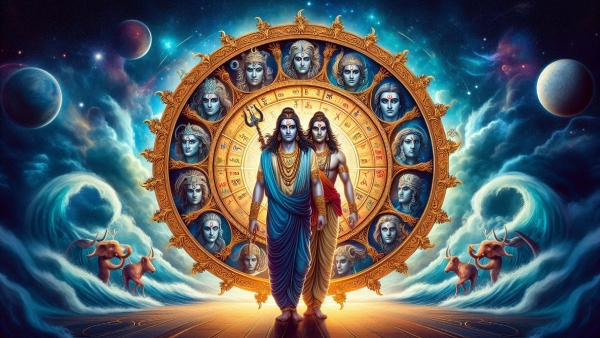 Sun-Saturn Creates Labha Drishti Yogam Lucky for These Zodiac Signs