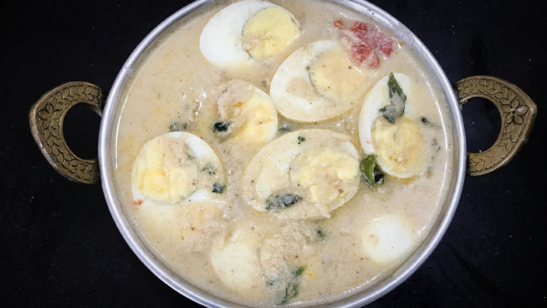 Muttai Vellai Salna How To Make a Egg White Salna