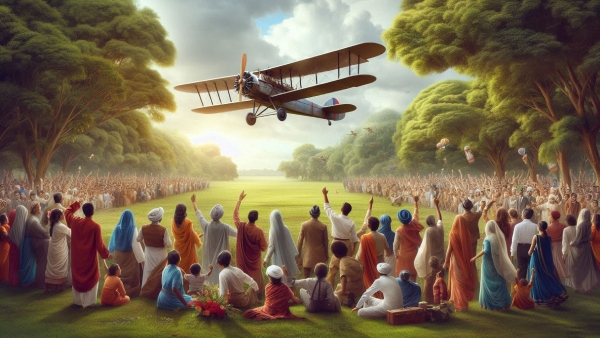 Which Was The First Airport Of India in Tamil