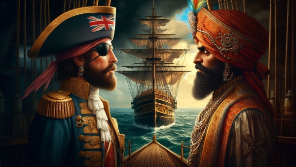 Mughal Dynasty How a British Pirate Looted Aurangzeb s Ship