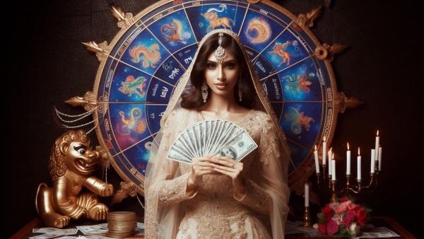 Women zodiac Signs Who May Marry for Money in Tamil