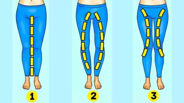 Personality test What Your Leg Shape Reveals About Your Character