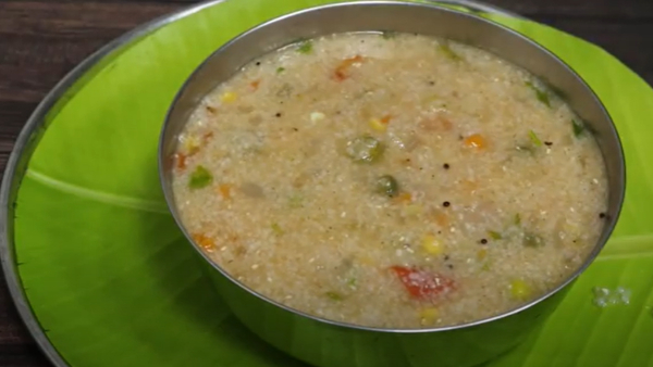 Samba Godhumai Rava Kanji How To Make a Samba Wheat Rava Kanji Recipe