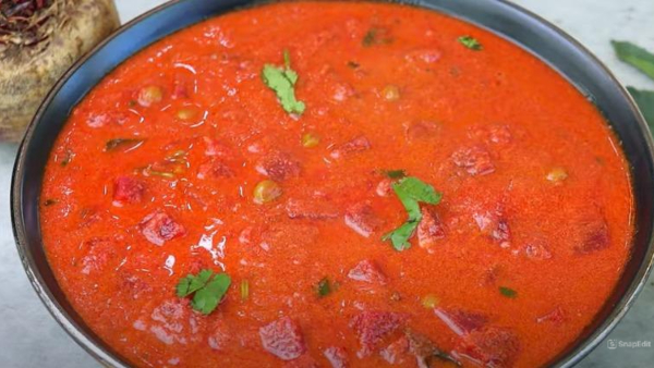 Beetroot Gravy Recipe How To Make a Beetroot Gravy For Chapati