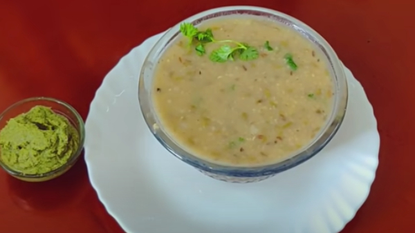 Thinai Pachai Payaru Kanji How To Make a Thinai Pachai Payaru Kanji Recipe