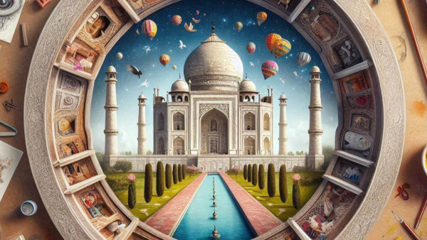 Taj Mahal What happened to the 466 kg golden crown on Taj Mahal in Tamil