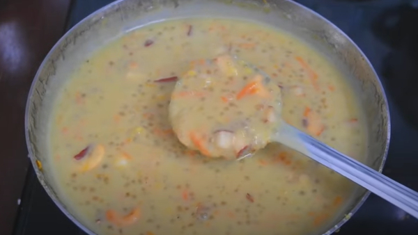 Tamil New Year Special Payasam How To Make a Pasiparuppu Javvarisi Carrot Payasam Recipe