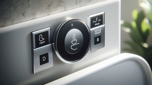 Why There Are Two Buttons On A Dual Toilet Flush in Tamil