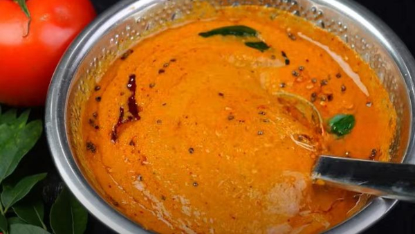 Thakkali Kara Chutney How To Make a Tiffen Kadai Style Tomato Kara Chutney Recipe