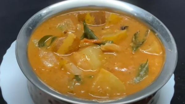 Vellarikai Sambar How To Make a Cucumber Sambar Recipe