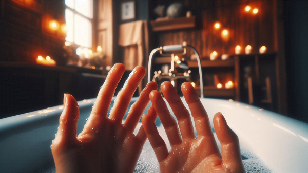 Why Does Skin Get Wrinkly in Water in Tamil