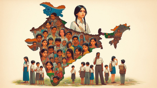 Top 10 Indian States With Lowest Literacy Rate in India in Tamil