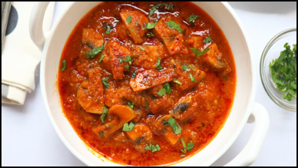 Kadai Mushroom Recipe How to Prepare Kadai Mushroom
