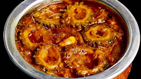 Pavakkai Thokku Recipe How to Make Bitter Gourd masala