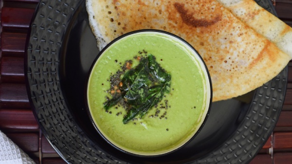 Saravana Bhavan Style Malli Chutney How To Make A Coriander Chutney Recipe