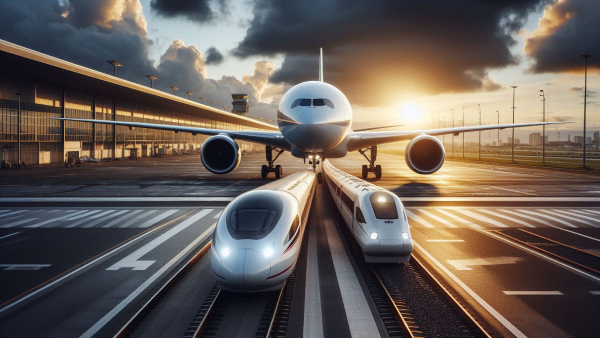 World s Only Airport Where Train Crosses the Airport Runway