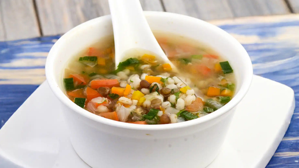 Weight Loss Recipe How To Make a Barley Vegetable Soup
