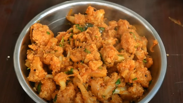 Cauliflower Poriyal How To Make a Cauliflower Varuval Recipe Cauliflower Poriyal How To Make a Cauliflower Varuval Recipe