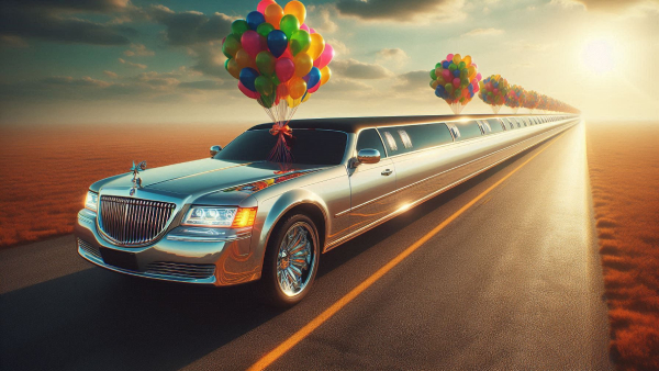 World s Longest Car with Helipad and Swimming Pool