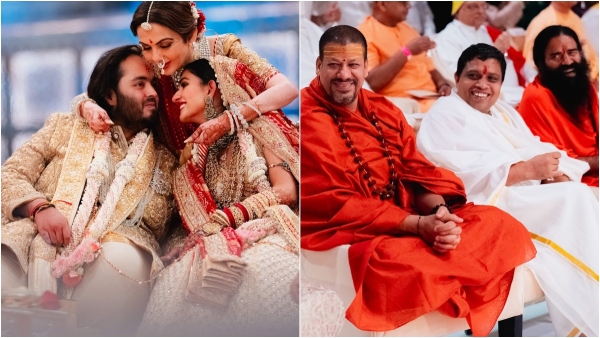 Inside anant ambani and Radhika merchants divine wedding attended by spiritual gurus