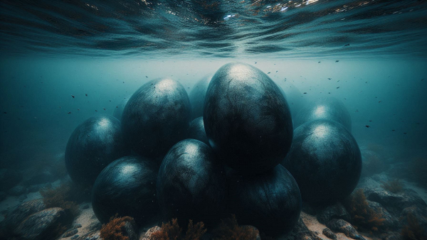 Mysterious Black Eggs Found 20000 Feet Under the Pacific Ocean
