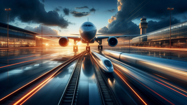World s Only Airport Where Train Crosses the Airport Runway