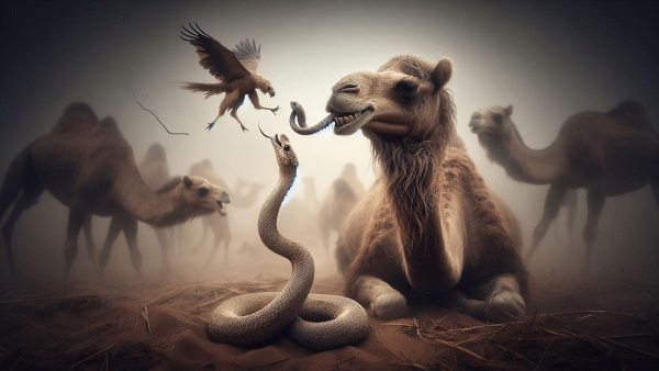 Why Do Camels Given Poisonous Snakes to Eat