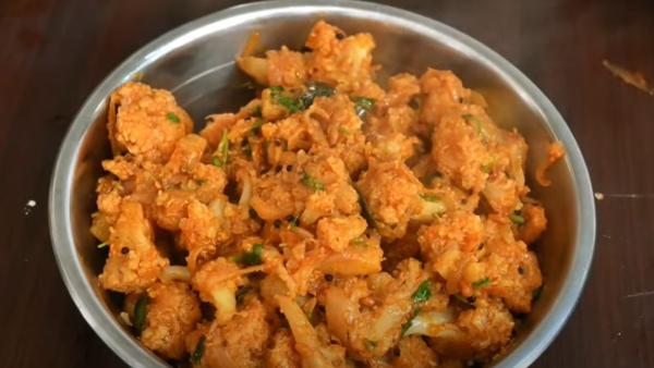 Cauliflower Egg Fry Recipe How to Make Cauliflower Egg Fry