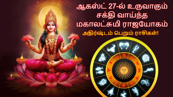 Mahalakshmi Rajyog On 27 August 2025 List Of Lucky Zodiac Signs Mahalakshmi Rajyog On 27 August 2025 List Of Lucky Zodiac Signs