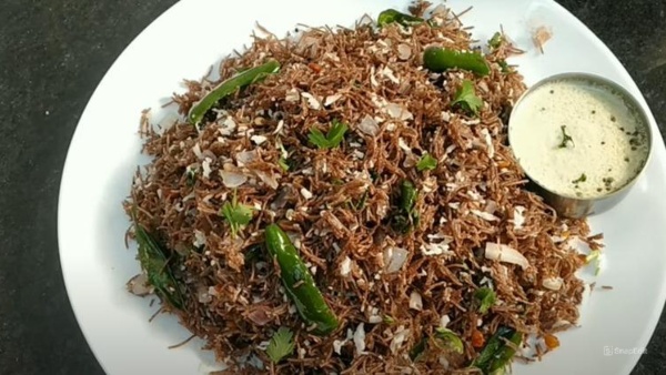 Ragi Semiya Upma How To Make a Ragi Vermicelli Upma Recipe