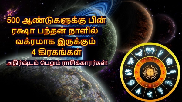 Raksha Bandhan 2025 Four Planets In Retrograde Position List Of Lucky Zodiac Signs Raksha Bandhan 2025 Four Planets In Retrograde Position List Of Lucky Zodiac Signs