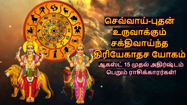 Mars Mercury Make Triekadash Yog On 15 August 2025 List Of Lucky Zodiac Signs