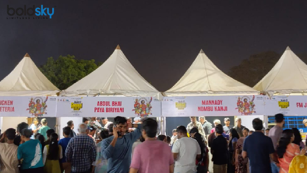 The Biggest Made of Chennai Food And Music Festival Held In Chennai