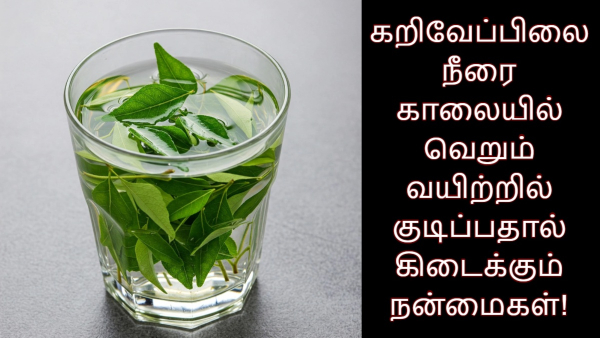 Health Benefits Of Drinking Curry Leaves Water On An Empty Stomach In The Morning