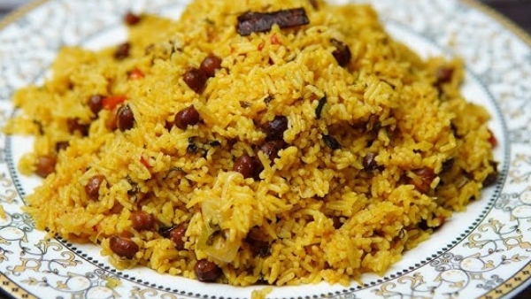 Kondaikadalai Biryani How To Make a Channa Biryani Recipe