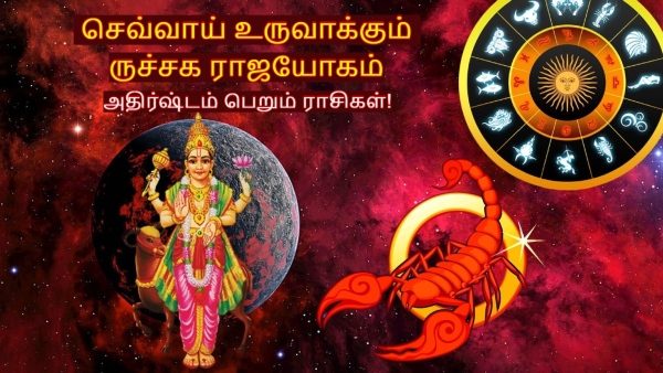 Mars Make Ruchaka Rajyog 2025 Lucky Zodaic Signs