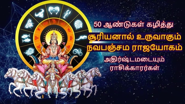 Sun Make Navpancham Rajyog 2025 These Zodiac Signs Luck Will Shine Sun Make Navpancham Rajyog 2025 These Zodiac Signs Luck Will Shine