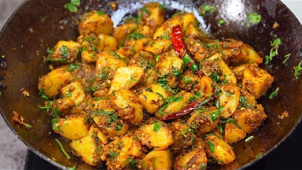 Potato Sukka Recipe How to Make Potato Sukka
