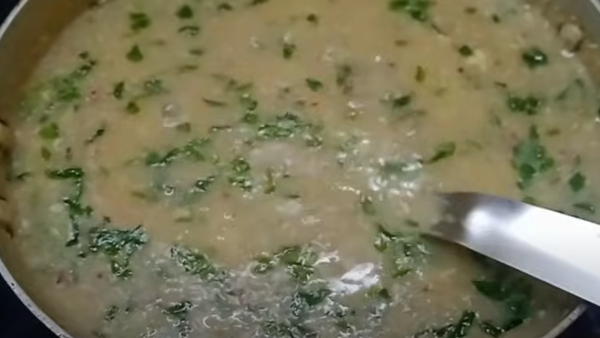 Weight Loss Kanji Recipes How To Make a Kambu Murungai Keerai Kanji Recipe