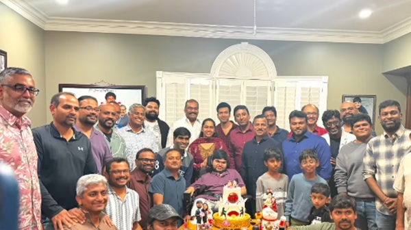 Napoleon s son Dhanush s first wedding anniversary celebrated here are details