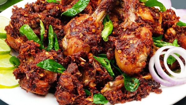 Kerala Style Thattukadai Chicken Fry How To Make a Kerala Thattukadai Chicken Fry