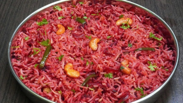 Lunchbox Recipes How To Make a Coconut Beetroot Rice