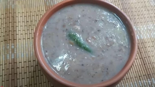 Weight Loss Kanji How To Make a Kollu Vendhaya Poondu Kanji