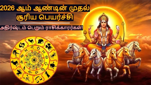 Thai Matha Rasi Palan 2026 Sun Transit In Capricorn 2026 List Of Lucky Zodiac Signs