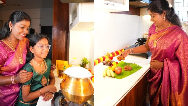 Taste Of Tamil Nadu Experience True Pongal Vibes with Tamil Influencer Hema Gayatri s Delightful Celebration