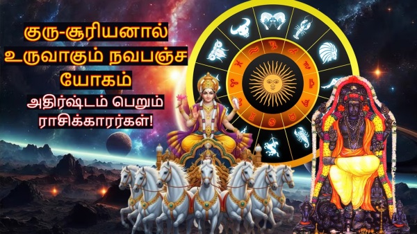 Sun Jupiter Make Navpancham Yog 2026 These Zodiac Signs Will Get Wealth And Prosperity